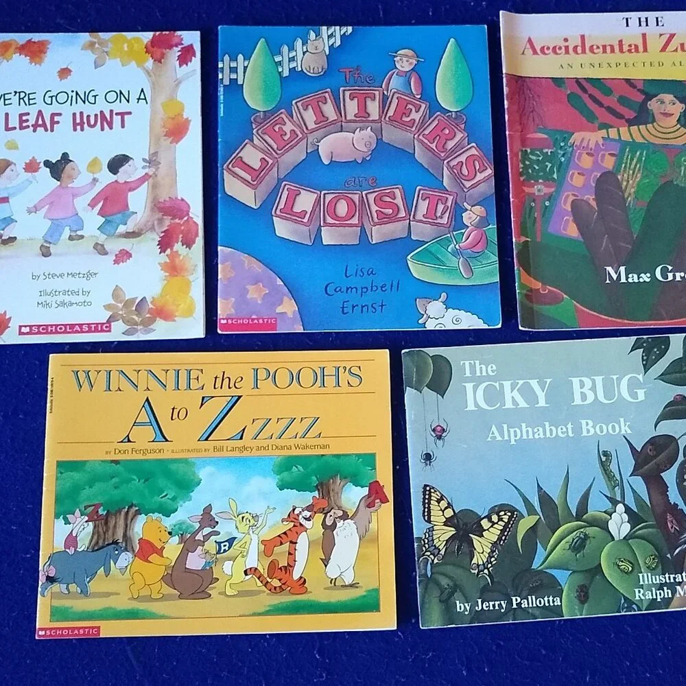 Icky Bug Alphabet + Pooh's A to Zzzz + Letters Are Lost! + Accidental Zucchini